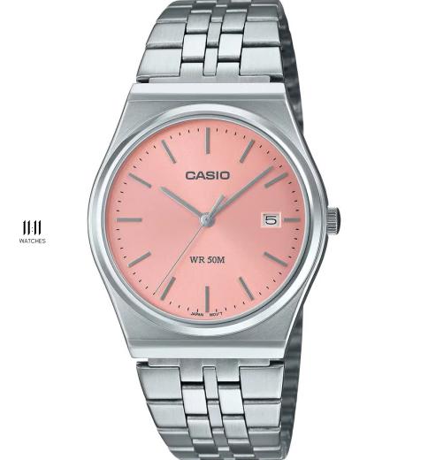 [Đồng hồ Unisex CASIO] MTP-B145D Hồng
