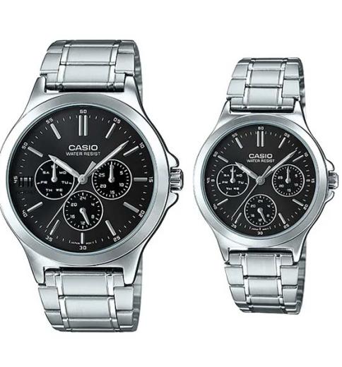 Đồng hồ đ&ocirc;i Casio LTP/MTP-V300D-1AB